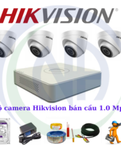 Bộ camera Hikvision 1.0 Mpx Dome